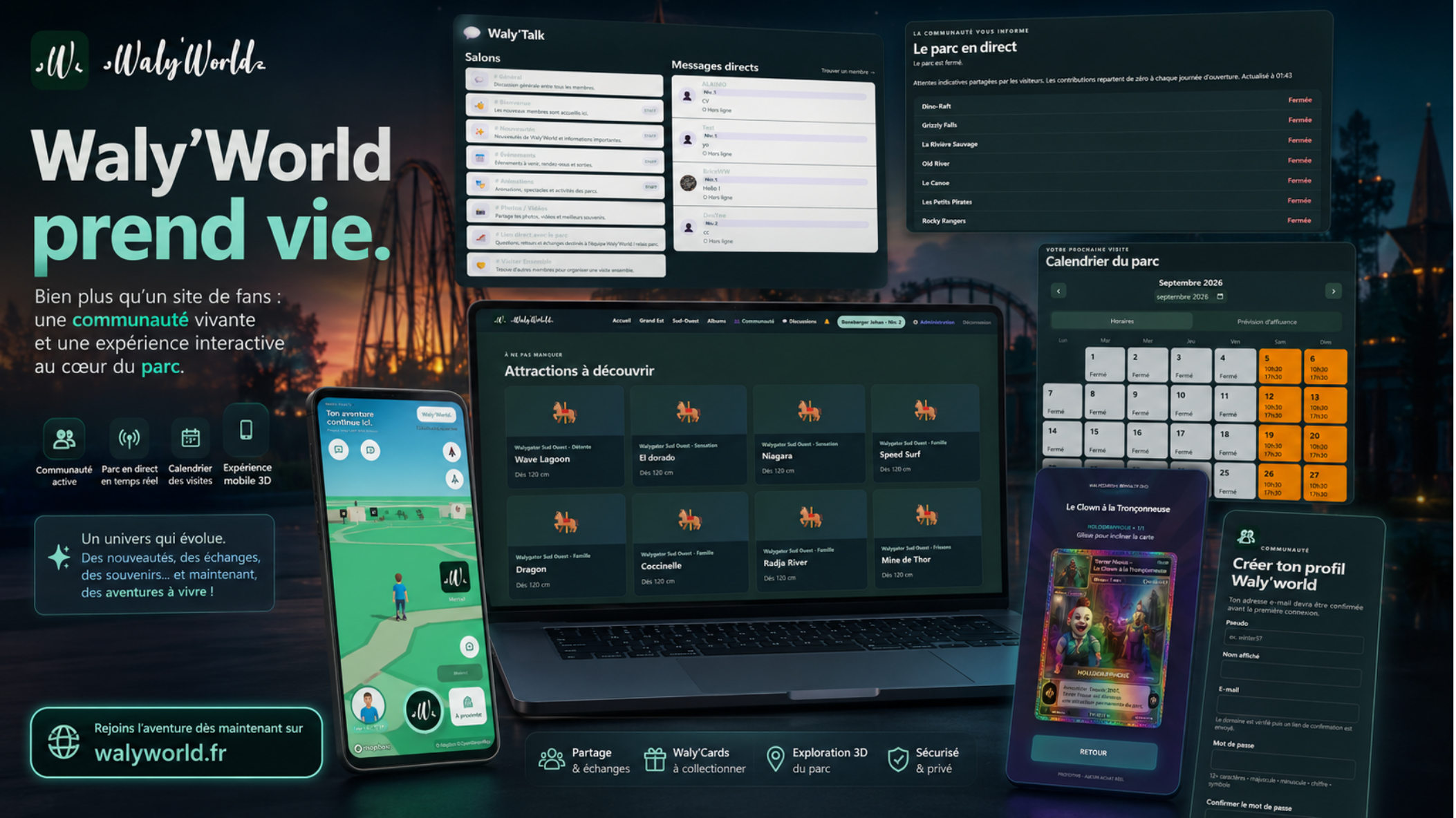 🎢 Waly’World ouvre officiellement ses portes !